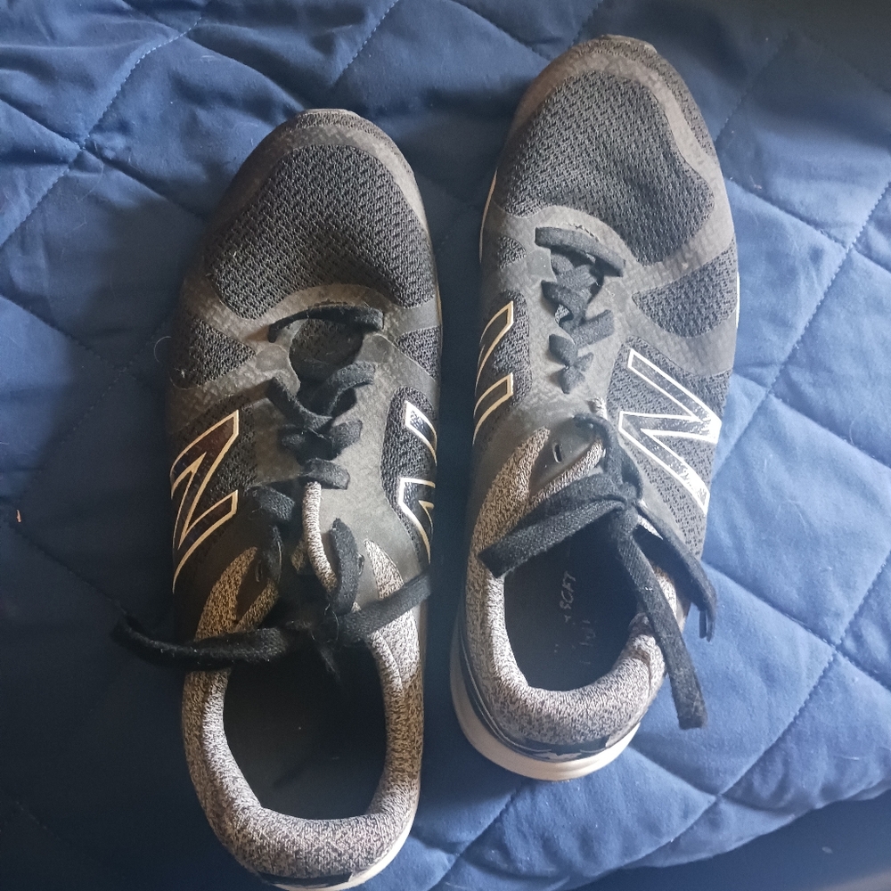 New Balance Black and Gray Women's Sneakers